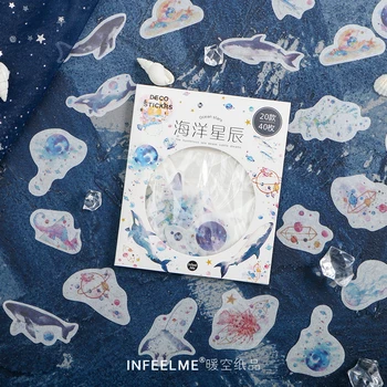 40 Pcs/Pack Retro map Japanese Decoracion Journal Cute Diary Oceanic stars Stickers Scrapbooking Stationery School Supplies
40 Pcs/Pack Retro map Japanese Decoracion Journal Cute Diary Oceanic stars Stickers Scrapbooking Stationery School Supplies