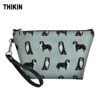 THIKIN Bernese Mountain Dogs Print Makeup Bag for Women Girls Travel Cosmetic Bags Organizer Necessarie Travel Pouch Portable
THIKIN Bernese Mountain Dogs Print Makeup Bag for Women Girls Travel Cosmetic Bags Organizer Necessarie Travel Pouch Portable