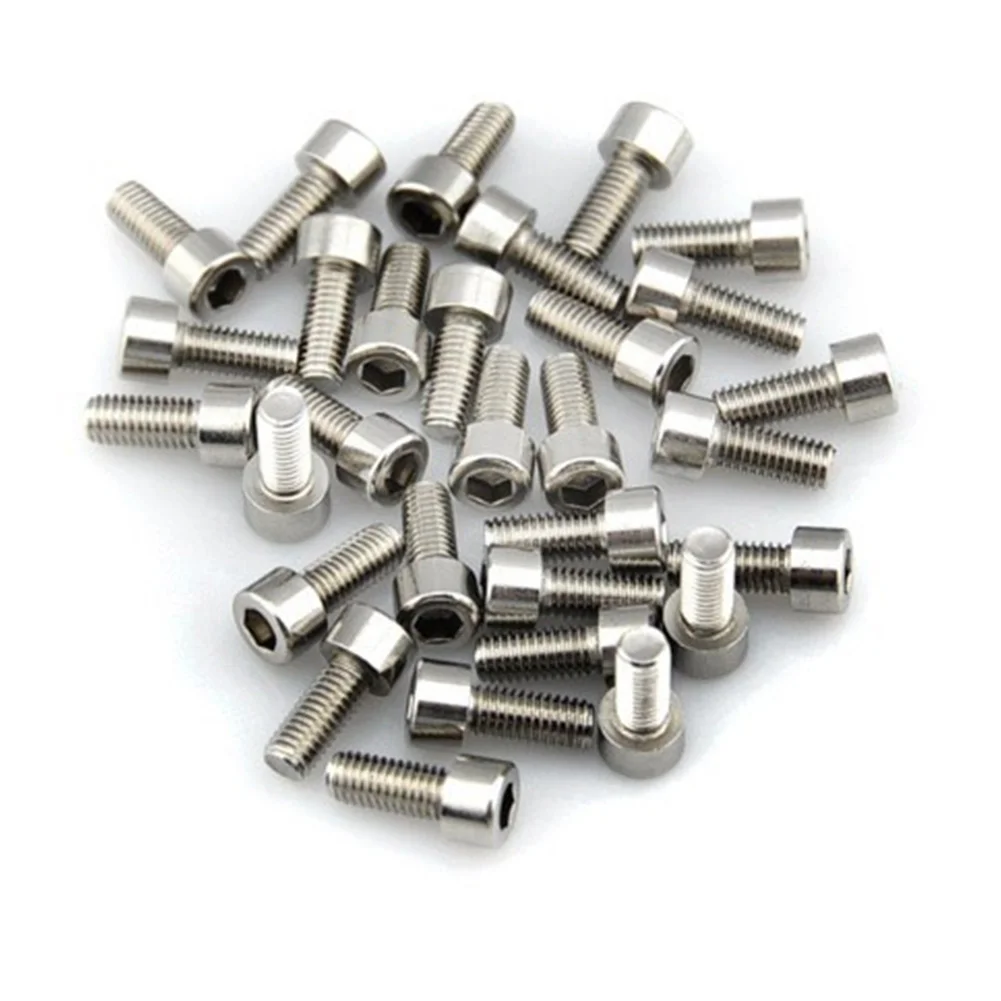 New 10pcs/bag Bike Water Bottle Cage Bolts M5 Hex Socket Tapping Screw for Bottle Holder Bracket Rack Cycling Accessories
New 10pcs/bag Bike Water Bottle Cage Bolts M5 Hex Socket Tapping Screw for Bottle Holder Bracket Rack Cycling Accessories