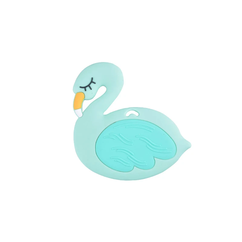 10pcs Cute Animal Silicone Teether Pendant Teething Necklace Accessory BPA Free Swan Baby Teether Toy Chew Charm Newborn Gifts
10pcs Cute Animal Silicone Teether Pendant Teething Necklace Accessory BPA Free Swan Baby Teether Toy Chew Charm Newborn Gifts