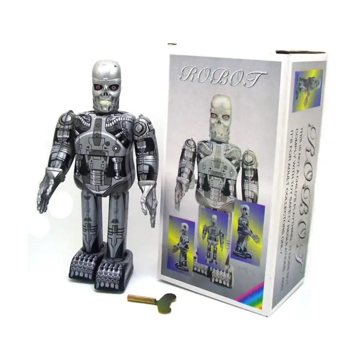 Zakka mkd52 Collectible Retro Antique Tin Toys Iron Metal Wind Up Robot Children Toys Home Decoration 1980s Memory MS288
Zakka mkd52 Collectible Retro Antique Tin Toys Iron Metal Wind Up Robot Children Toys Home Decoration 1980s Memory MS288
