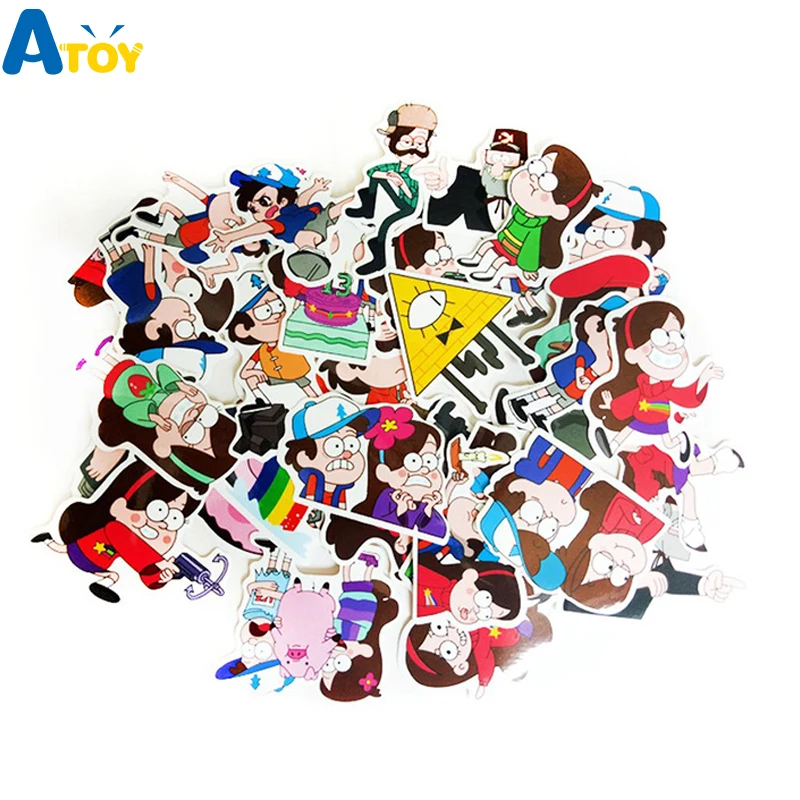 39 PICS Funny Anime Gravity Falls Sticker For Car Laptop Luggage Skooter Skateboard Motorcycle Decal Kids Toy Sticker Christmas
39 PICS Funny Anime Gravity Falls Sticker For Car Laptop Luggage Skooter Skateboard Motorcycle Decal Kids Toy Sticker Christmas