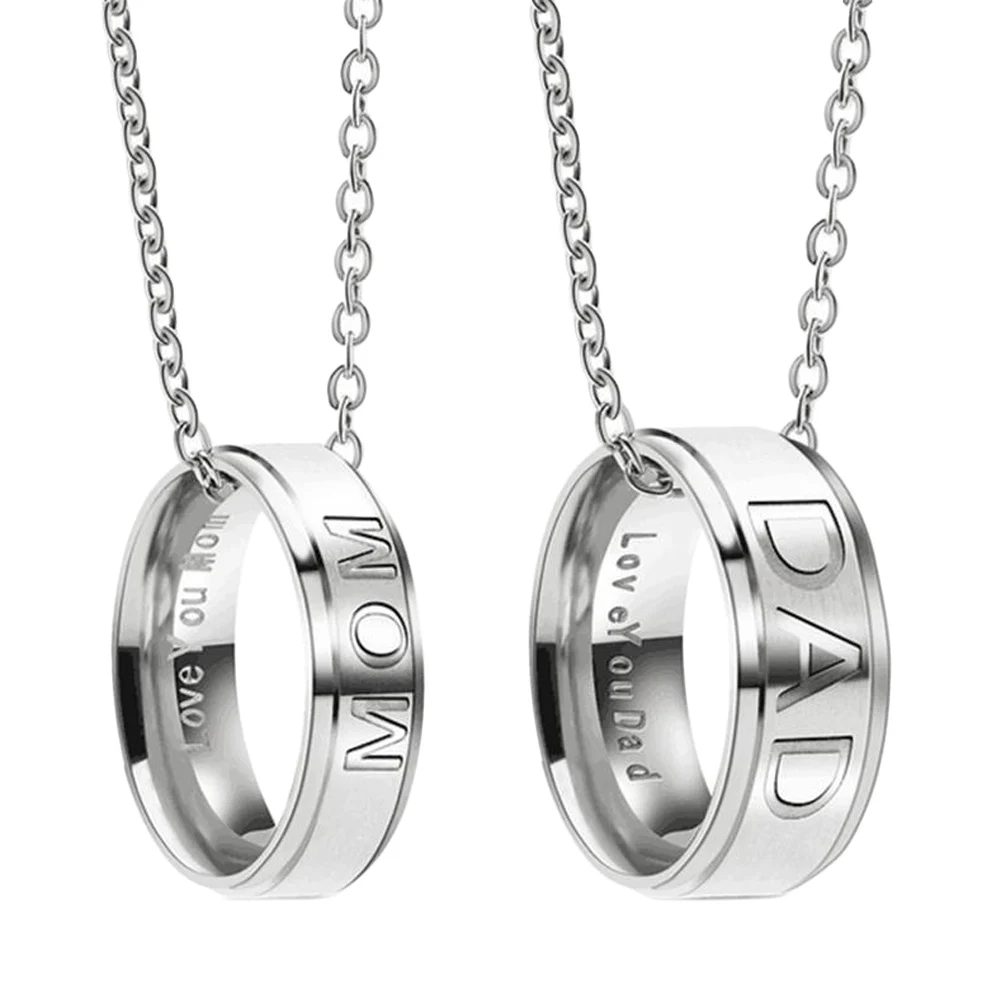 Day Love Engraved New Design Jewelry Dad /Mom Stainless Steel Necklace For Family Members Father's Day Mother Day'S Gift
Day Love Engraved New Design Jewelry Dad /Mom Stainless Steel Necklace For Family Members Father's Day Mother Day'S Gift