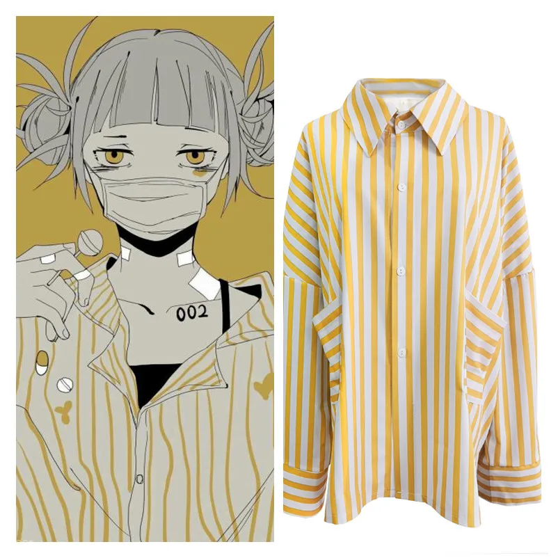 My Hero Academia Cross my body Himiko Toga Cosplay Costume Hospital Gown Cosplay Wig Prop knife Shoes Shirt
My Hero Academia Cross my body Himiko Toga Cosplay Costume Hospital Gown Cosplay Wig Prop knife Shoes Shirt