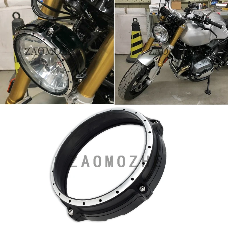 Мотоцикл 7 "фара ободок отделка кольцо для BMW R Nine T 2014-2016 для Harley Touring Electra Street Tri Glide
Мотоцикл 7 "фара ободок отделка кольцо для BMW R Nine T 2014-2016 для Harley Touring Electra Street Tri Glide