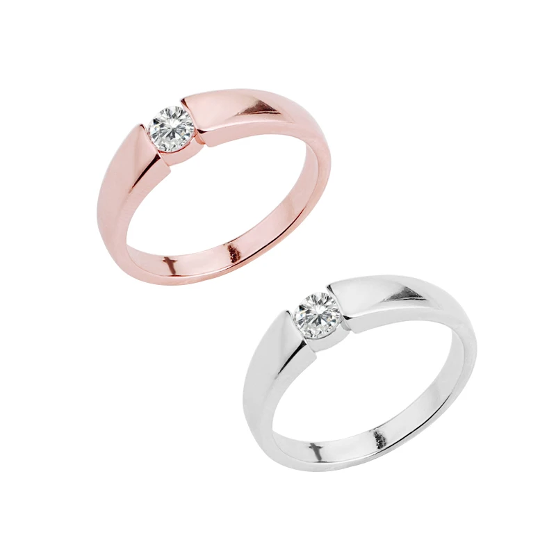 Милое кольцо два кольца унисекс для свадебной вечеринки подарок на день Святого