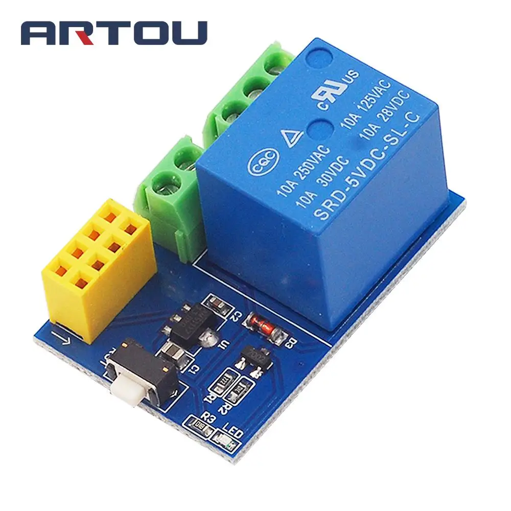 ESP8266 ESP-01S ESP01 S 5V WiFi Relay Module ESP-01S ESP01S Things Smart Home Remote Control Switch Phone APP (no ESP-01S)
ESP8266 ESP-01S ESP01 S 5V WiFi Relay Module ESP-01S ESP01S Things Smart Home Remote Control Switch Phone APP (no ESP-01S)