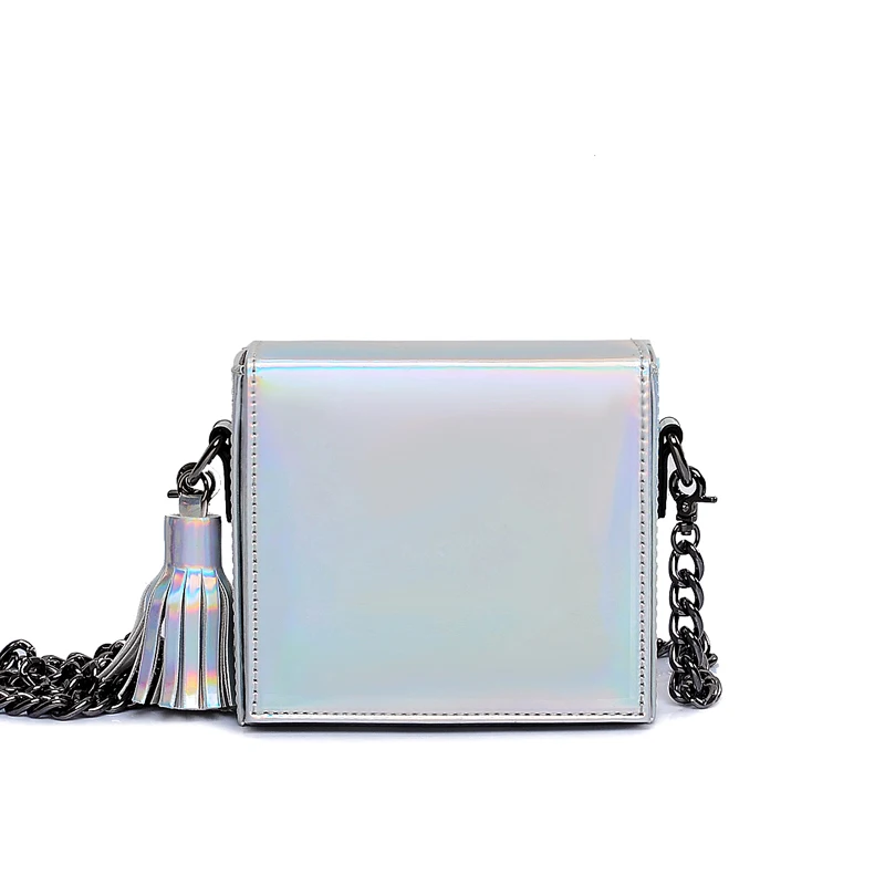 women hologram laser messenger bags for teenage girls tassel chains bag femal crossbody bags optical maser laser leather bags
women hologram laser messenger bags for teenage girls tassel chains bag femal crossbody bags optical maser laser leather bags