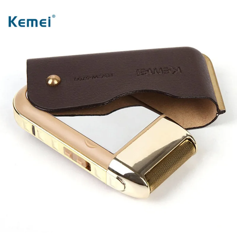Kemei 2 in 1 Rechargeable Shaving Men 110-220V Electric Razor Vintage Leather Professional Hair Removal Shaver
Kemei 2 in 1 Rechargeable Shaving Men 110-220V Electric Razor Vintage Leather Professional Hair Removal Shaver