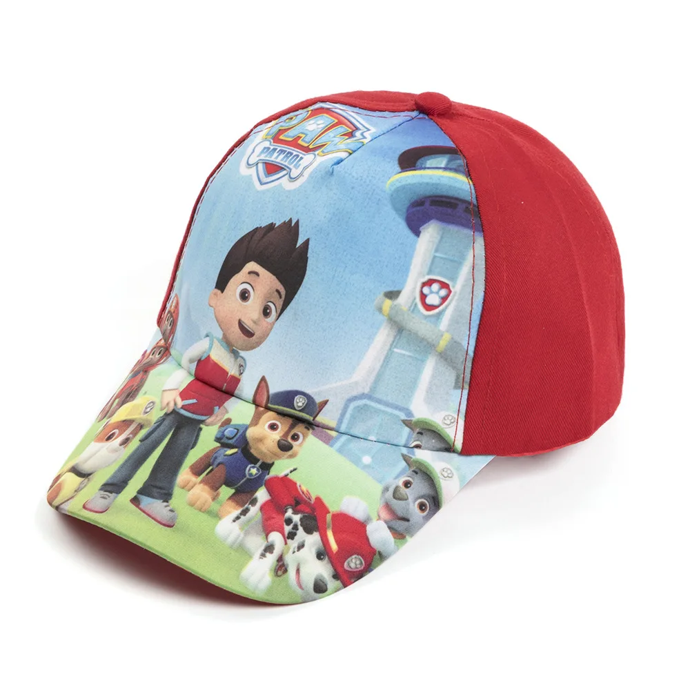 

2019 Paw Patrol Cotton Spring Summer Fall Hats Caps Headgear Cute Children's Chapeau Puppy Print Party Kids Birthday Gift Toy