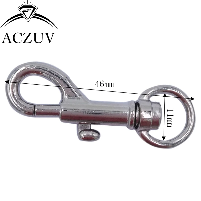 100pcs Rhodium Plated 46mm Metal Swivel Lobster Clasp Snap Hook fit Purse Chain Keychains Handbag Buckles DIY Accessories SLC011
100pcs Rhodium Plated 46mm Metal Swivel Lobster Clasp Snap Hook fit Purse Chain Keychains Handbag Buckles DIY Accessories SLC011