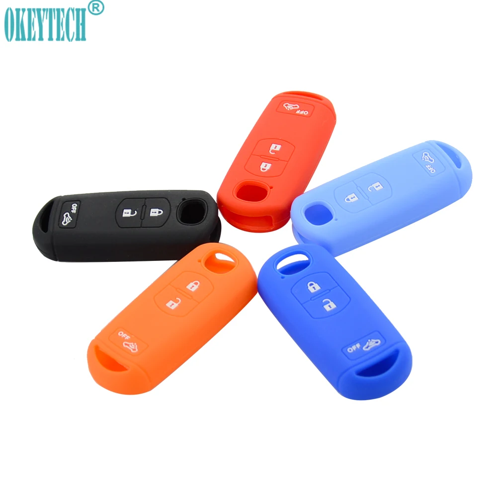 OkeyTech Silicone Rubber Key FOB Replace Case Cover Cap Set Skin 3 Buttons For Mazda 2 3 5 6 CX5 CX-5 M2 M3 M5 M6 GT 2015 2016
OkeyTech Silicone Rubber Key FOB Replace Case Cover Cap Set Skin 3 Buttons For Mazda 2 3 5 6 CX5 CX-5 M2 M3 M5 M6 GT 2015 2016