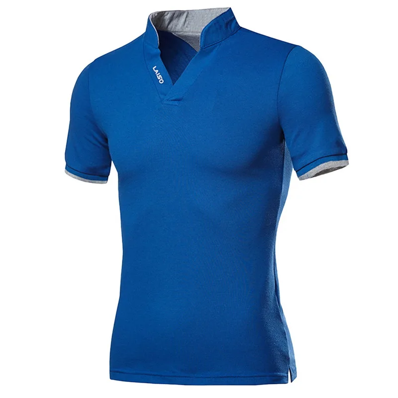 7 colors New Men Polo Shirts V neck Summer Fashion Male High Quality Bodybuilding Short Sleeve Slim Shirts Plus Size 5XL
7 colors New Men Polo Shirts V neck Summer Fashion Male High Quality Bodybuilding Short Sleeve Slim Shirts Plus Size 5XL