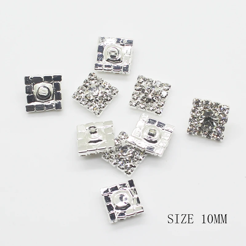 ZMASEY New Buttons For Clothing 10MM Rhinestones Decor Button Silver Metal Accessories Handwork Sewing Sale Price Wholesal
ZMASEY New Buttons For Clothing 10MM Rhinestones Decor Button Silver Metal Accessories Handwork Sewing Sale Price Wholesal
