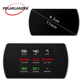 HUD Smart Digital Meter GPS Satellites Speed Head Up Display GPS Speedometer Work for All Vehicles Car GPS Car HUD Display
HUD Smart Digital Meter GPS Satellites Speed Head Up Display GPS Speedometer Work for All Vehicles Car GPS Car HUD Display