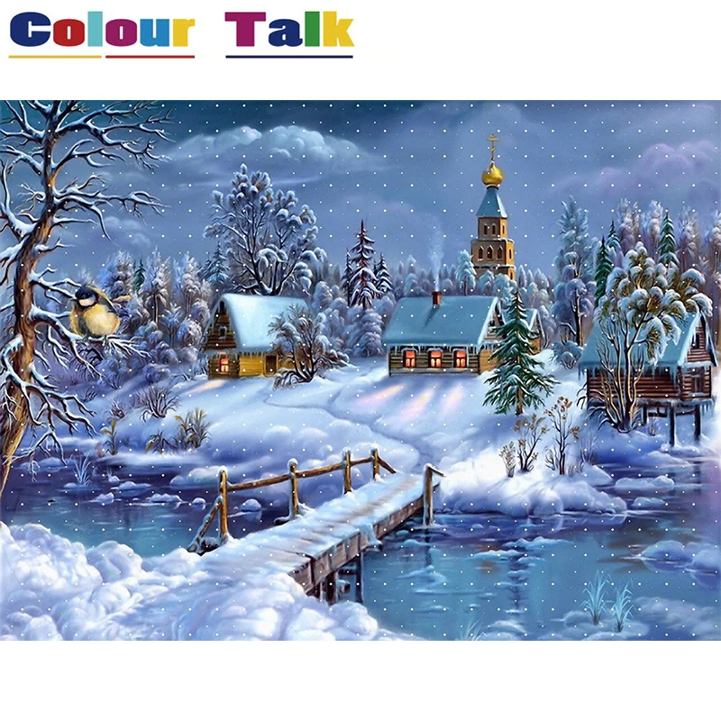 Oil Painting by Numbers on Canvas Wall Christmas Pictures Coloring by Numbers DIY Poster for Living Room Home Decoration P-2397
Oil Painting by Numbers on Canvas Wall Christmas Pictures Coloring by Numbers DIY Poster for Living Room Home Decoration P-2397
