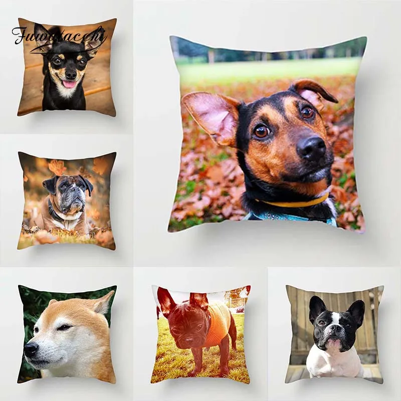Fuwatacchi French Bulldog Cushion Cover Animal Throw Pillow Cover Decorative Cute Bulldog Pillowcases For Sofa Bed Decor
Fuwatacchi French Bulldog Cushion Cover Animal Throw Pillow Cover Decorative Cute Bulldog Pillowcases For Sofa Bed Decor