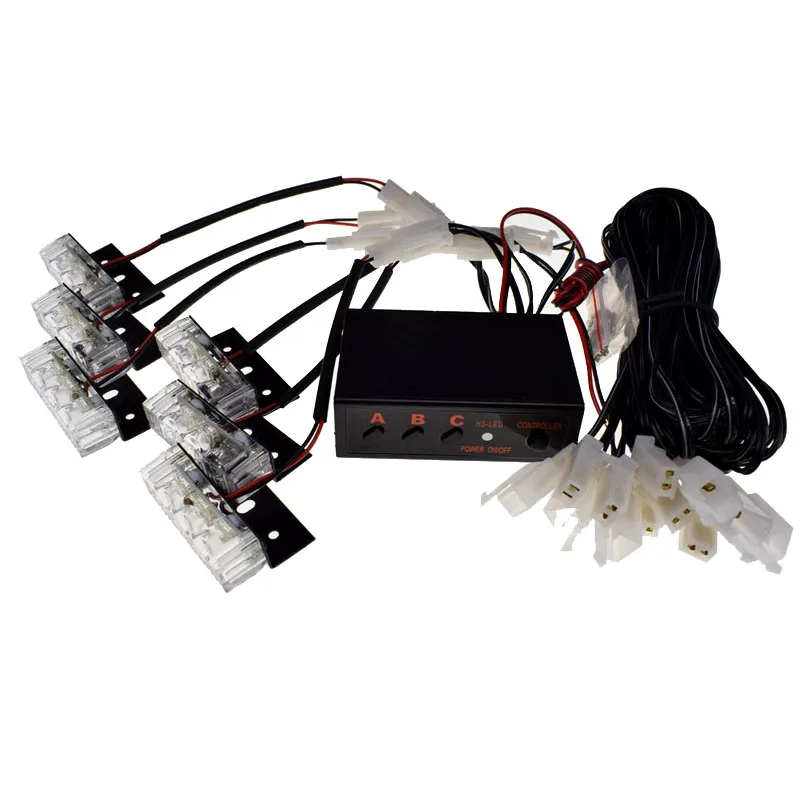 Car 12V 18LED Stroboscopic Light with 3 Mode Controller Car Flash Light Emergency Warning Lights TD326
Car 12V 18LED Stroboscopic Light with 3 Mode Controller Car Flash Light Emergency Warning Lights TD326