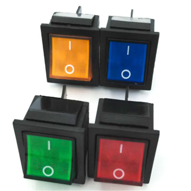 1 PCS KCD4 4pin Rocker Switch push button switch Backlit buttons Powered ON-OFF 2 Position Power Switch AC 250V/ 125V
1 PCS KCD4 4pin Rocker Switch push button switch Backlit buttons Powered ON-OFF 2 Position Power Switch AC 250V/ 125V