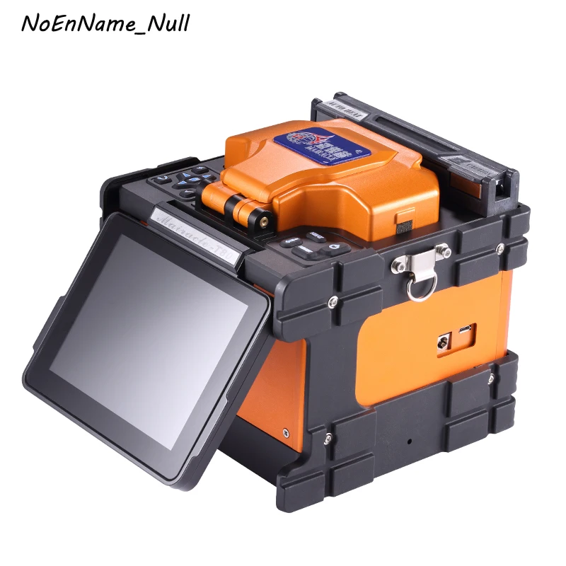 T80 Orange Fully Automatic Fusion Splicer Machine Fiber Optic Fusion Splicer Fiber Optic Splicing Machine 
T80 Orange Fully Automatic Fusion Splicer Machine Fiber Optic Fusion Splicer Fiber Optic Splicing Machine
