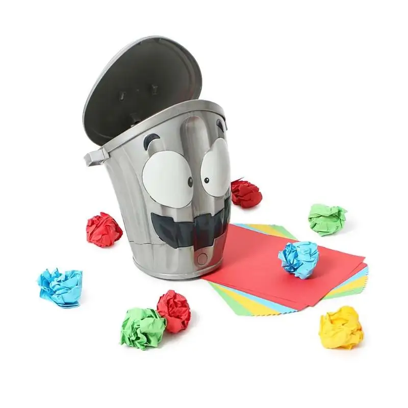 Electronic Toy Try Throwing Paper Balls Into The Moving Trash Bin Game
Electronic Toy Try Throwing Paper Balls Into The Moving Trash Bin Game