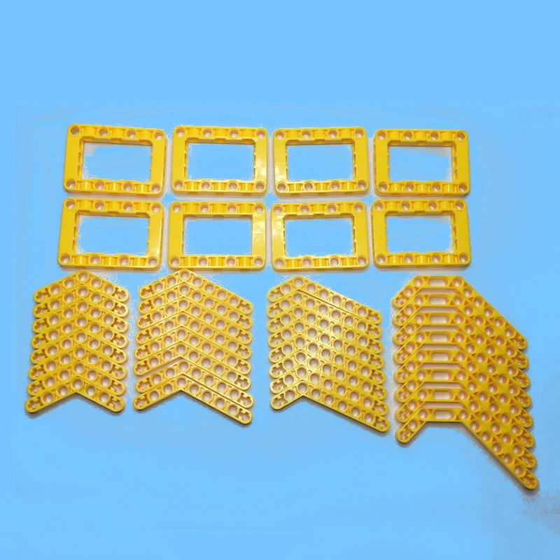 40Pcs/Lot Technic Parts Set Arm Beam Frame Connector Pin Parts Bulk MOC Toys for Children Compatible with 32348 6629 32271 32009
40Pcs/Lot Technic Parts Set Arm Beam Frame Connector Pin Parts Bulk MOC Toys for Children Compatible with 32348 6629 32271 32009