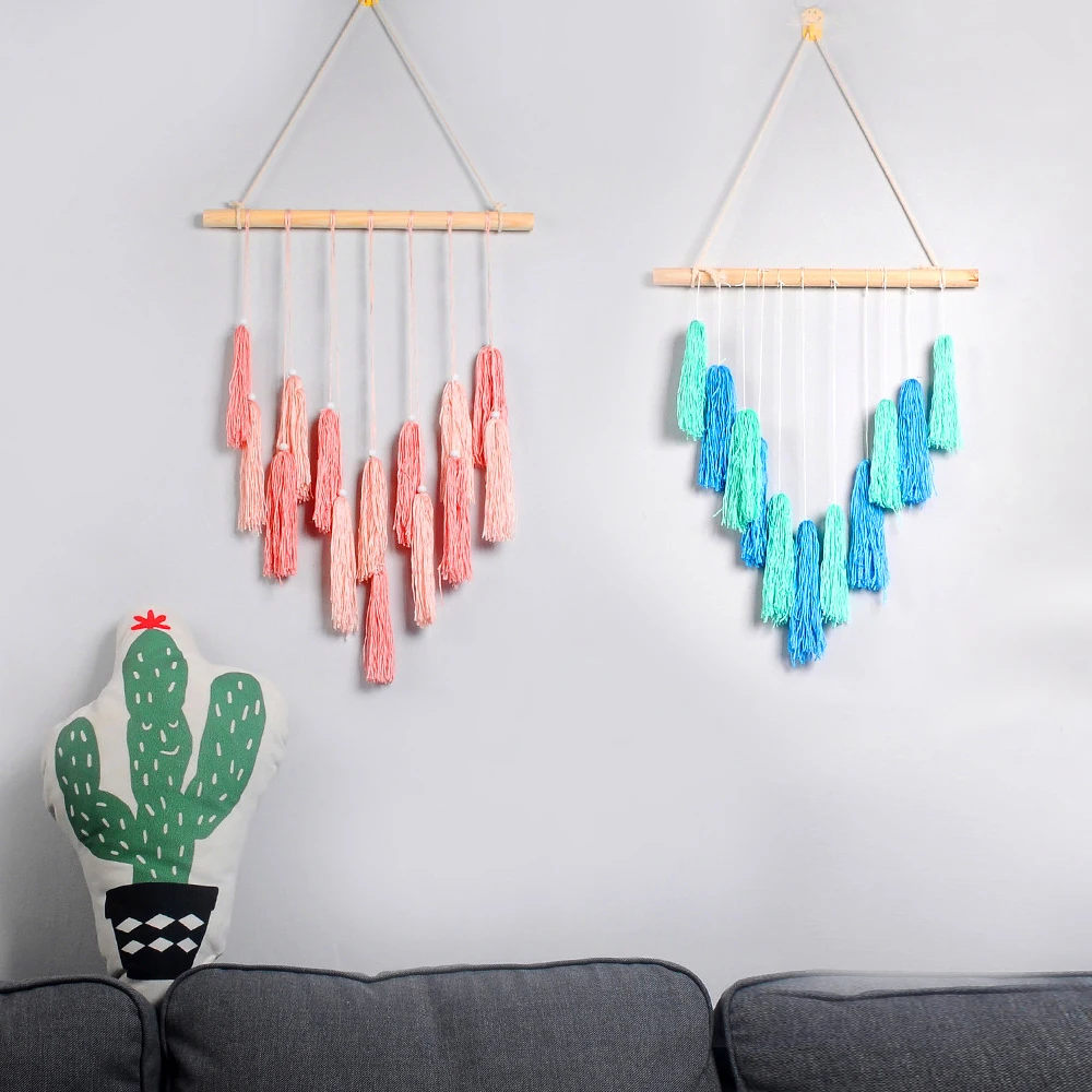 nordic tapestry macrame wall hanging for party home decorations kids room decoration gift for women men
nordic tapestry macrame wall hanging for party home decorations kids room decoration gift for women men