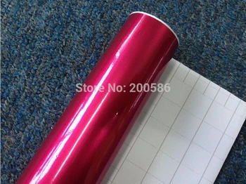 Glossy Rose Red Metallic Vinyl Wrap Film With Air Release Rose Red Gloss Candy Car Wrapping Covering Sticker 1.52*20M/Roll
Glossy Rose Red Metallic Vinyl Wrap Film With Air Release Rose Red Gloss Candy Car Wrapping Covering Sticker 1.52*20M/Roll