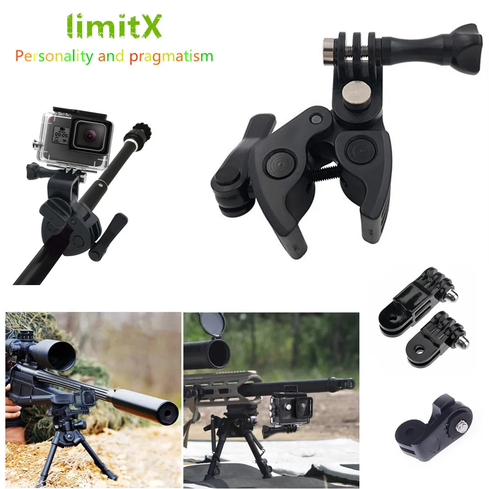 Gun Fishing Rod Bow Arrow Clamp for Sony X1000 X3000 AS300 AS200 AS100 AS50 AS30 AS20 AS15 AS10 RX0 AZ1 POV Action Cam Camera
Gun Fishing Rod Bow Arrow Clamp for Sony X1000 X3000 AS300 AS200 AS100 AS50 AS30 AS20 AS15 AS10 RX0 AZ1 POV Action Cam Camera