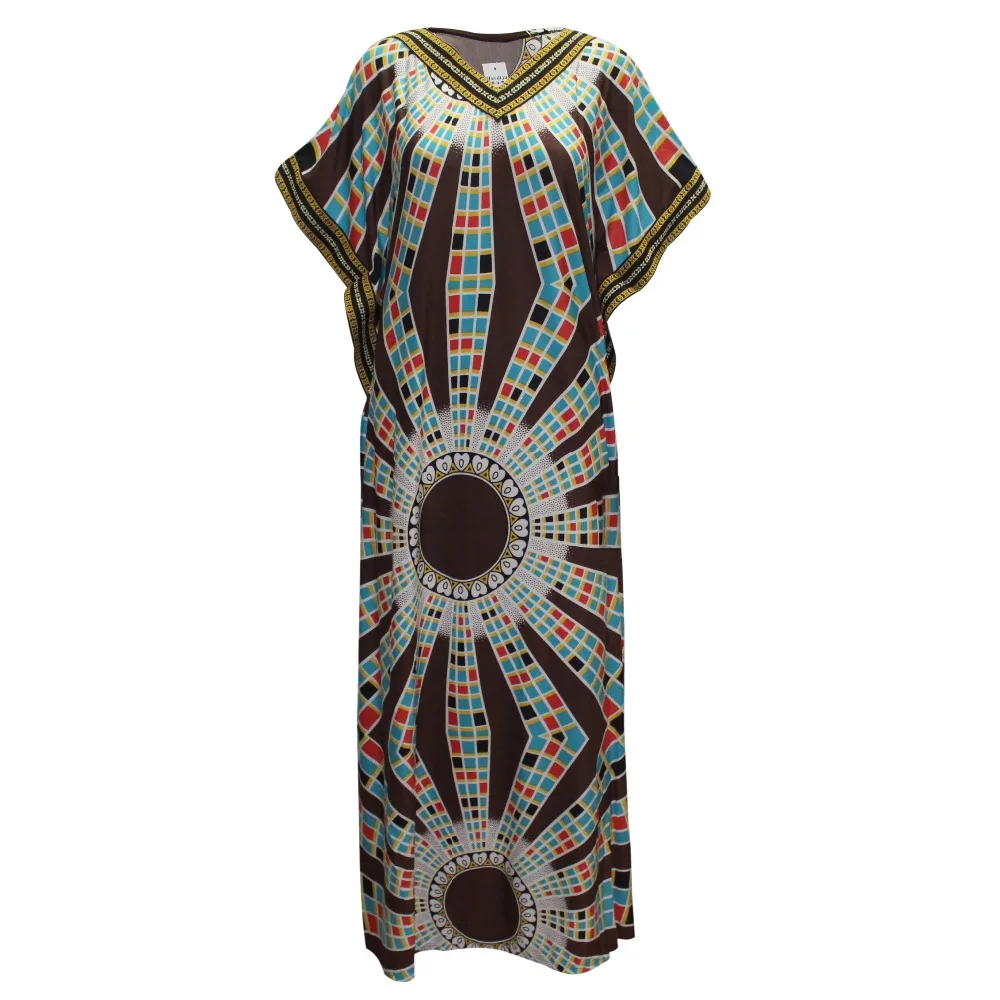 Summer maxi female dress oversized V-neck femme vestidos bazin riche plus size african clothing women dress
Summer maxi female dress oversized V-neck femme vestidos bazin riche plus size african clothing women dress