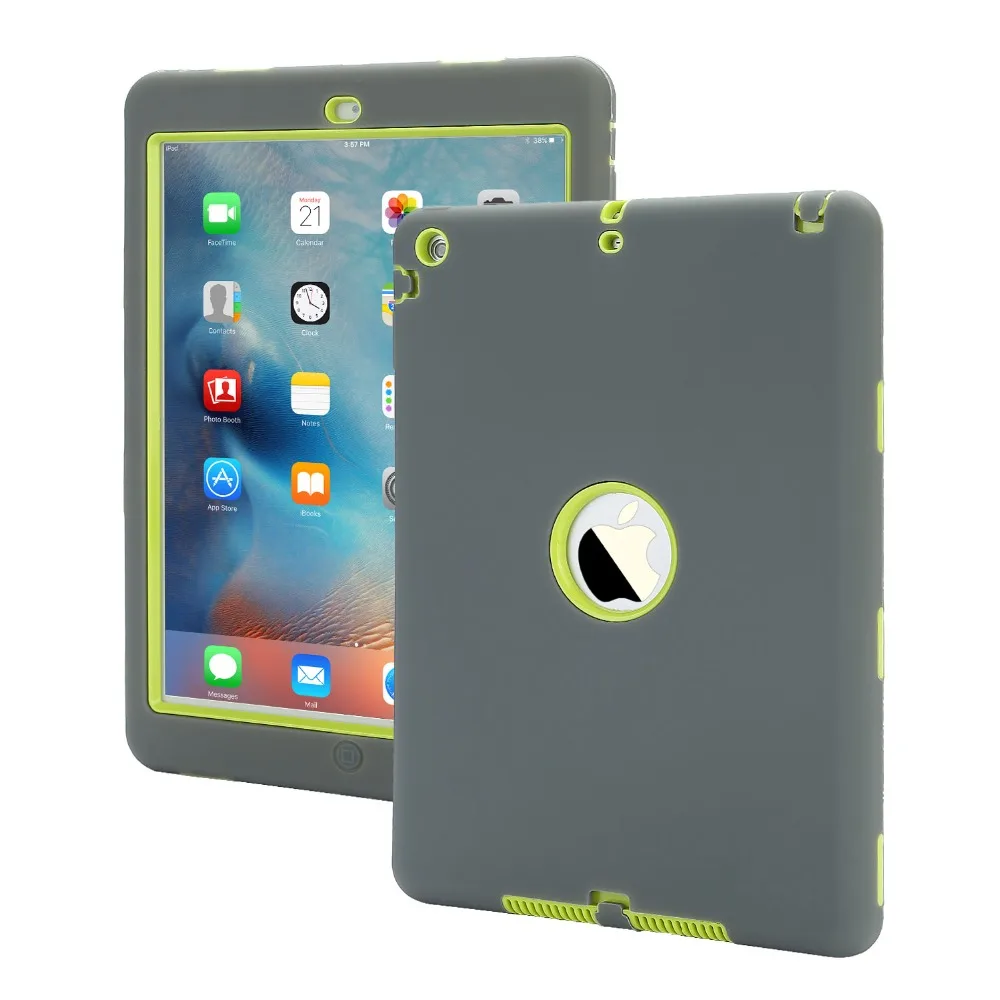 Cover Case For iPad Air 1 360 Full Protection Shockproof Silicone Case for iPad Air 1 Cover Kids Safe Armor Heavy Duty Cover
Cover Case For iPad Air 1 360 Full Protection Shockproof Silicone Case for iPad Air 1 Cover Kids Safe Armor Heavy Duty Cover