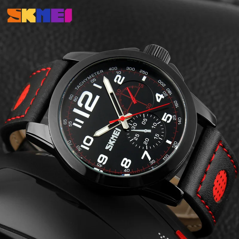 SKMEI Мужские кварцевые часы мужские модные повседневные Relogio Masculino Montre Homme из