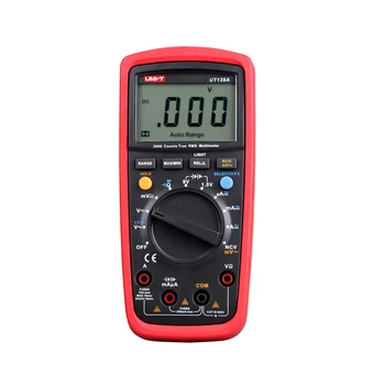 UNI-T UT139A True RMS 2.6" LCD Digital Multimeter Handheld Tester 6000 Count Voltmeter Temperature Test transistor
UNI-T UT139A True RMS 2.6" LCD Digital Multimeter Handheld Tester 6000 Count Voltmeter Temperature Test transistor