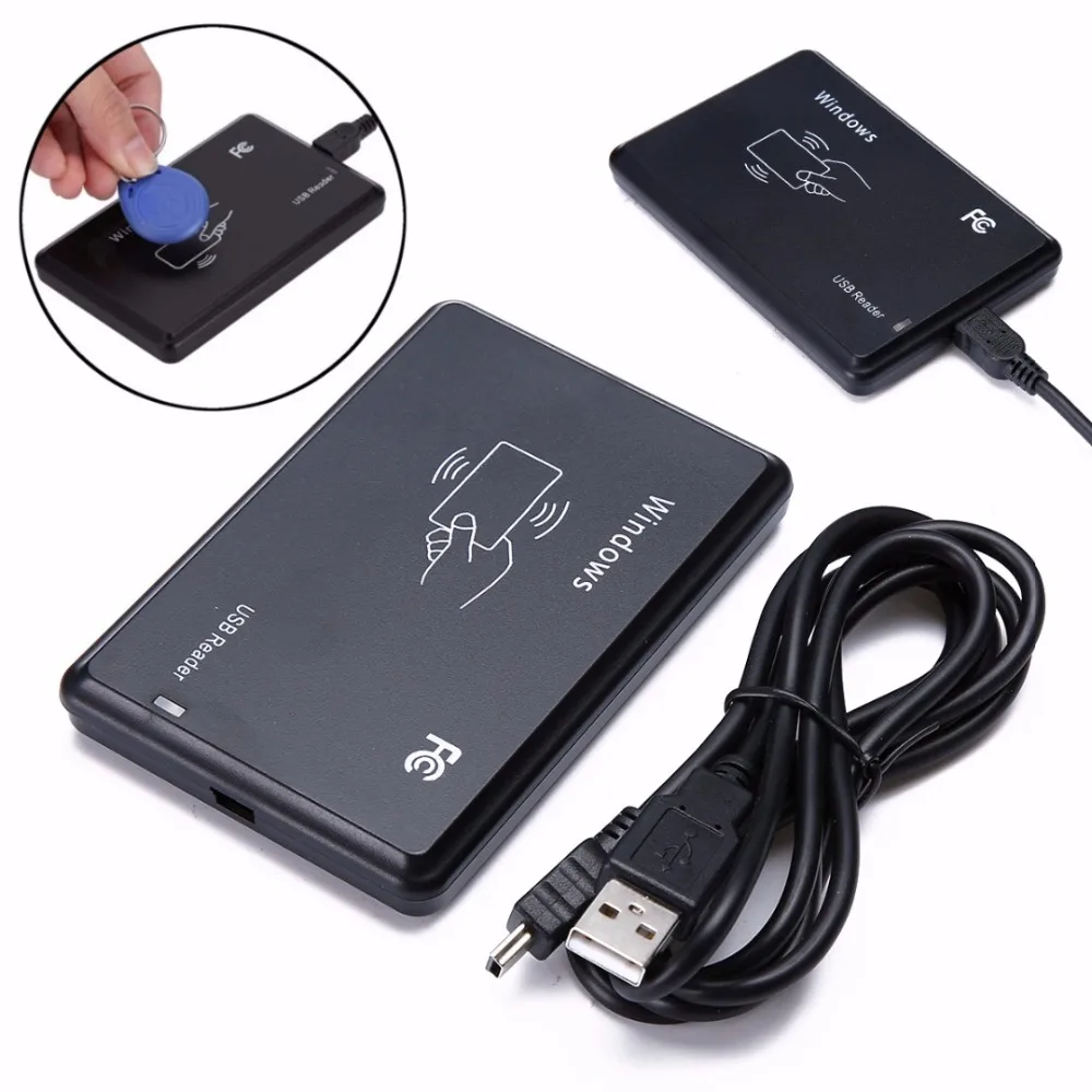 High Quality USB Port 13.56MH RFID Contactless Proximity Sensor Smart ID Card Reader Process Control System with USB Cable
High Quality USB Port 13.56MH RFID Contactless Proximity Sensor Smart ID Card Reader Process Control System with USB Cable