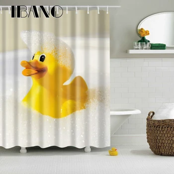 Wholesale Yellow Duck Pattern Shower Curtain Waterproof Polyester Fabric Curtain For The Bathroom Decoration With 12PCS Hooks
Wholesale Yellow Duck Pattern Shower Curtain Waterproof Polyester Fabric Curtain For The Bathroom Decoration With 12PCS Hooks