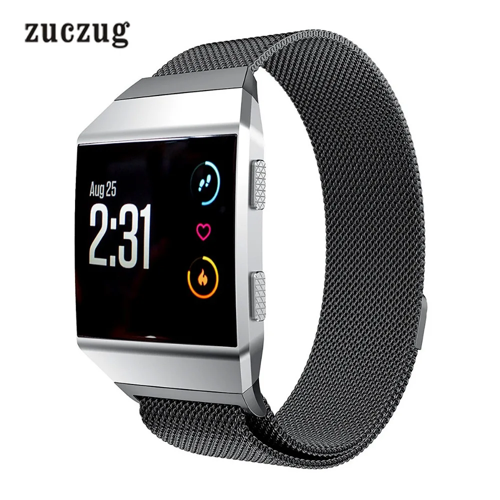 Zuczug Milanese Magnetic Loop Stainless Steel Metal Replacement Watch Band for Fitbit Ionic Watch Wrist bands
Zuczug Milanese Magnetic Loop Stainless Steel Metal Replacement Watch Band for Fitbit Ionic Watch Wrist bands