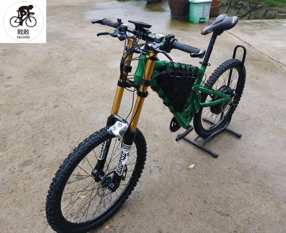 Kalosse 20*110mm hub 48V 21AH Li-battery DH electrical bike 1000W electrical mountain bike 24 speed M310
Kalosse 20*110mm hub 48V 21AH Li-battery DH electrical bike 1000W electrical mountain bike 24 speed M310