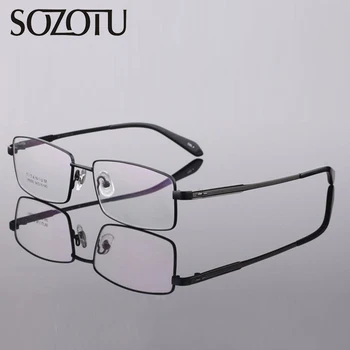 Pure Titanium Spectacle Frame Men Eyeglasses Computer Optical Clear Lens Eye Glasses Frame For Male Prescription Eyewear YQ262
Pure Titanium Spectacle Frame Men Eyeglasses Computer Optical Clear Lens Eye Glasses Frame For Male Prescription Eyewear YQ262