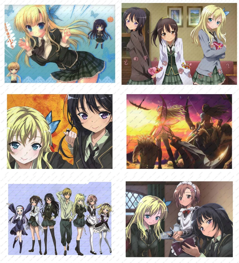 Boku wa Tomodachi ga Sukunai Mikazuki Yozora Kashiwazaki Sena Wall sticker White Kraft Poster Japanese Anime Poster
Boku wa Tomodachi ga Sukunai Mikazuki Yozora Kashiwazaki Sena Wall sticker White Kraft Poster Japanese Anime Poster