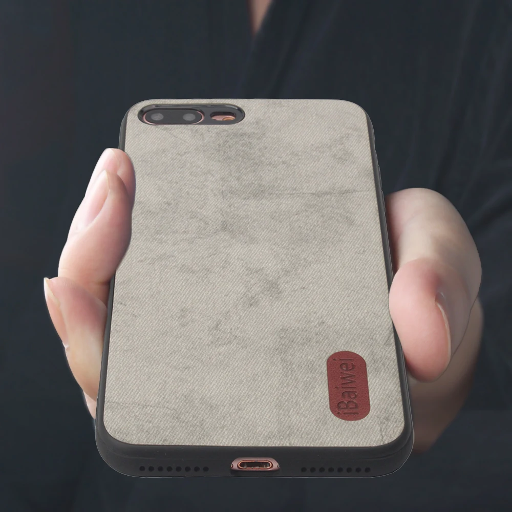 Fashion Simple Denim Back Cover For iPhone 7 8 Plus Phone Case Soft Edge Leather Back Cover For iPhone 7 8 Plus Anti Skid Coque
Fashion Simple Denim Back Cover For iPhone 7 8 Plus Phone Case Soft Edge Leather Back Cover For iPhone 7 8 Plus Anti Skid Coque