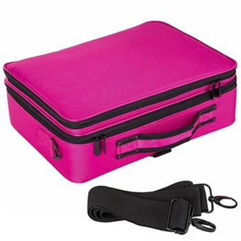 Professional Makeup Storage Bag Large Capacity Waterproof Portable Makeup Beauty Nail Kit
Professional Makeup Storage Bag Large Capacity Waterproof Portable Makeup Beauty Nail Kit