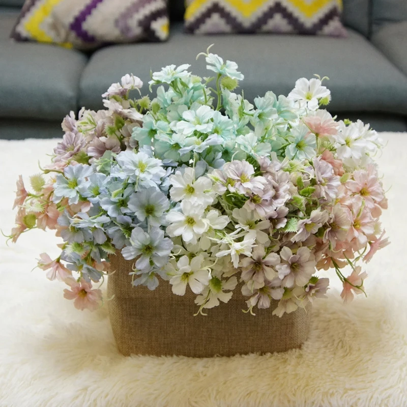 6 branch/bouquet Silk Bride Flower bouquet Christmas home wedding new year decoration diy fake plants artificial wild flower
6 branch/bouquet Silk Bride Flower bouquet Christmas home wedding new year decoration diy fake plants artificial wild flower