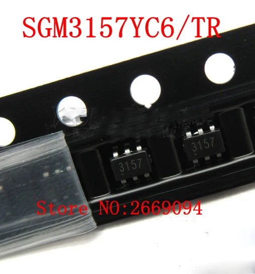 200PCS /1000PCS /3000PCS Free shipping SGM3157YC6 SGM3157 SC70-6 Silk Screen 3157 SOT23-6 Analog Switch Chip
200PCS /1000PCS /3000PCS Free shipping SGM3157YC6 SGM3157 SC70-6 Silk Screen 3157 SOT23-6 Analog Switch Chip