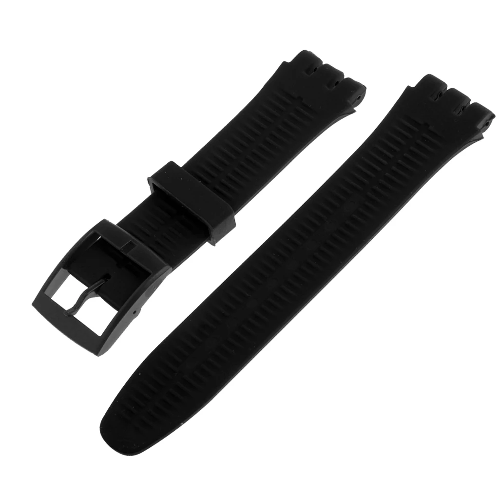 2 Pieces Black Silicone Watch Straps for Men Women Sports Watch Wristband 19mm Width Band
2 Pieces Black Silicone Watch Straps for Men Women Sports Watch Wristband 19mm Width Band
