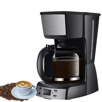 Coffee Maker 12 Cup Programmable Smart Drip Coffeemaker Coffee Brew Machine with 1.8L Glass Carafe Black by Posame
Coffee Maker 12 Cup Programmable Smart Drip Coffeemaker Coffee Brew Machine with 1.8L Glass Carafe Black by Posame