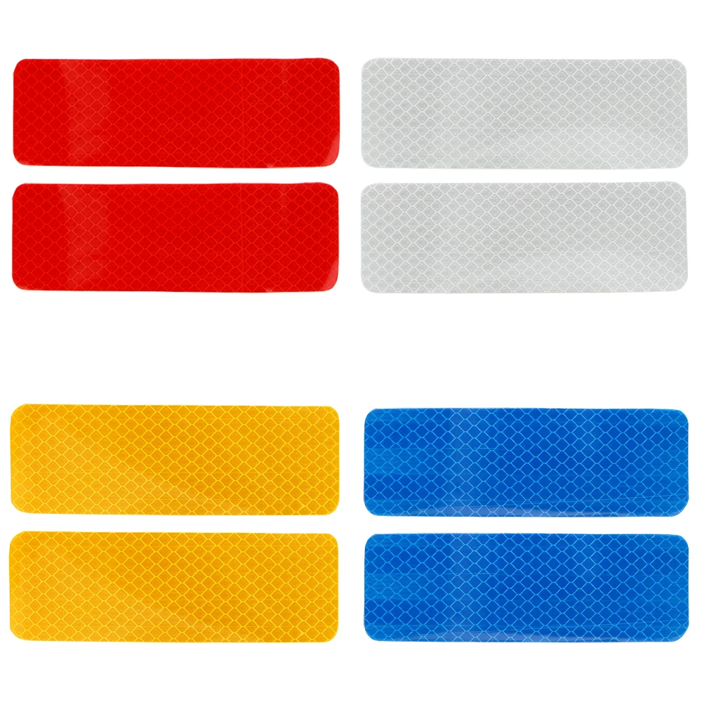 LEEPEE 12*4 CM 2pcs Bumper Car Sticker Reflective Strips Stickers Warning Strip Car Decal Sticker Car Styling 4 Colors
LEEPEE 12*4 CM 2pcs Bumper Car Sticker Reflective Strips Stickers Warning Strip Car Decal Sticker Car Styling 4 Colors