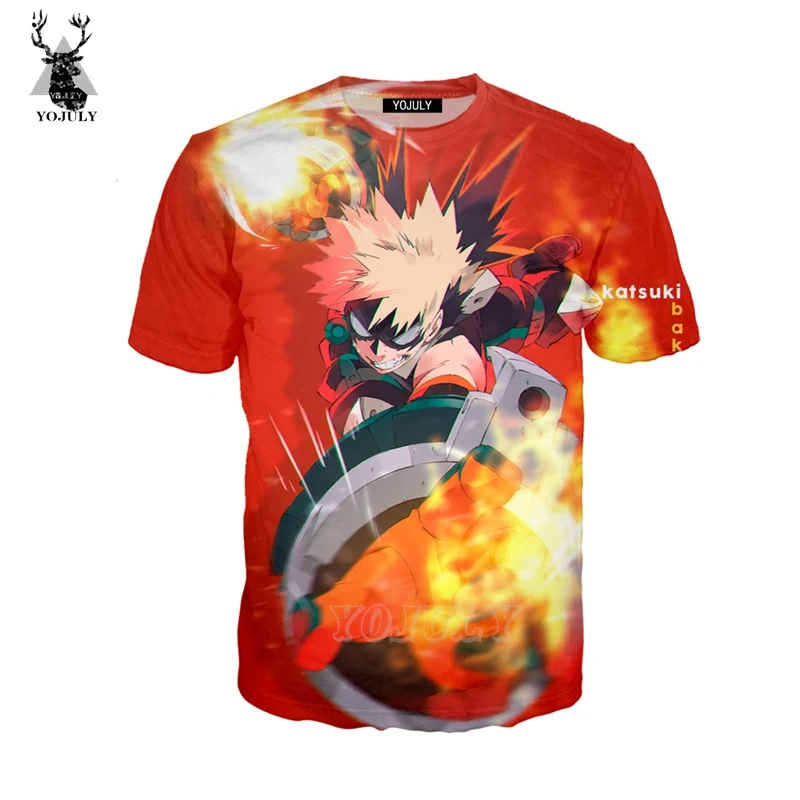 YOJULY 3D Print Unisex Anime Boku No Hero Academia Bakugou Katsuki Casual O-neck T-shirt/Sweatshirt/Hooded hoodies/Jacket A255
YOJULY 3D Print Unisex Anime Boku No Hero Academia Bakugou Katsuki Casual O-neck T-shirt/Sweatshirt/Hooded hoodies/Jacket A255