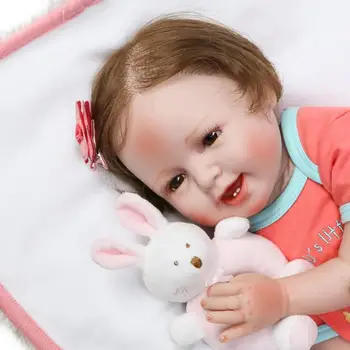 NPK 22" doll reborn soft silicone reborn baby dolls toys for girls children gift bebes reborn princess dolls bonecas
NPK 22" doll reborn soft silicone reborn baby dolls toys for girls children gift bebes reborn princess dolls bonecas
