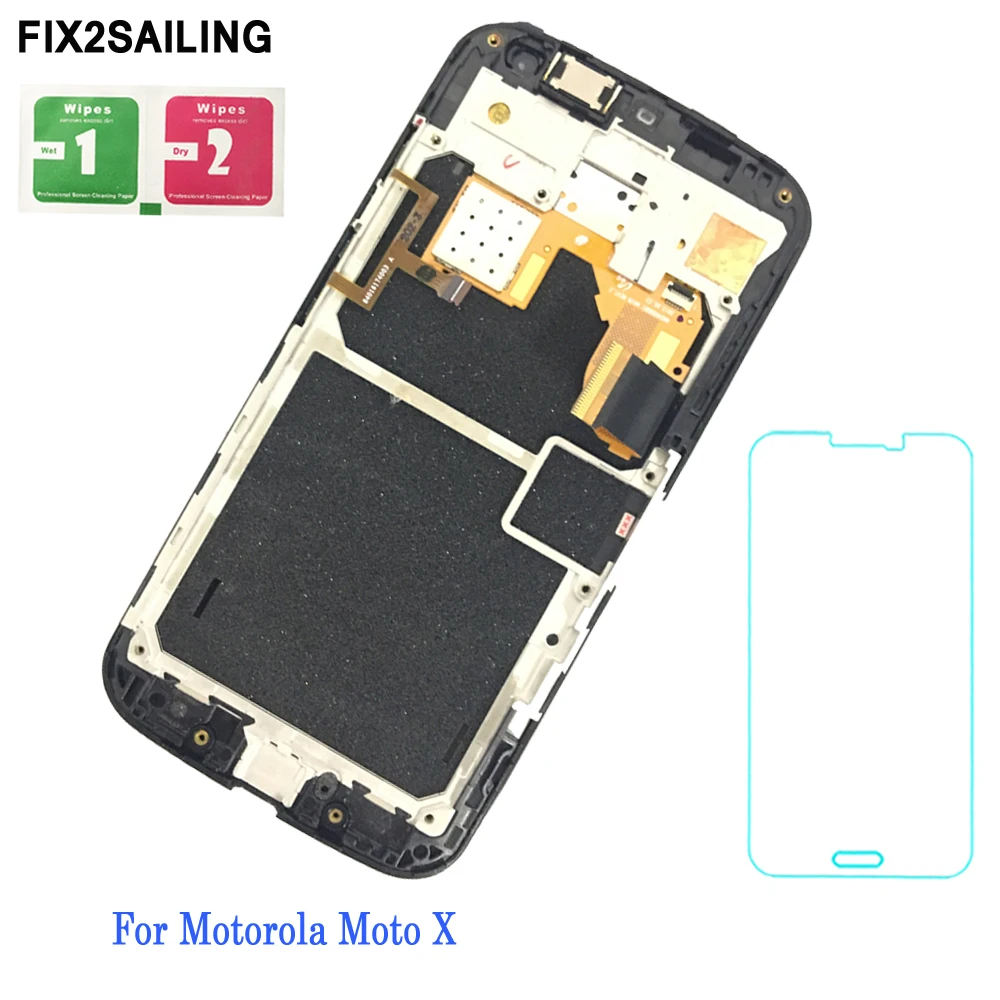 LCD Display For Motorola Moto X XT1052 XT1053 XT1056 XT1058 XT1060 Touch Screen Digitizer Frame Assembly
LCD Display For Motorola Moto X XT1052 XT1053 XT1056 XT1058 XT1060 Touch Screen Digitizer Frame Assembly
