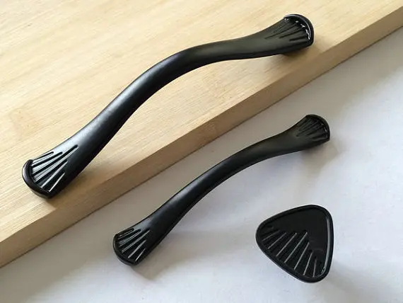 3.75" 5" Drawer Knobs Pull Handles Dresser Pulls Handles Black Modern Furniture Hardware Kitchen Cabinet Door Handle 96 128 mm
3.75" 5" Drawer Knobs Pull Handles Dresser Pulls Handles Black Modern Furniture Hardware Kitchen Cabinet Door Handle 96 128 mm